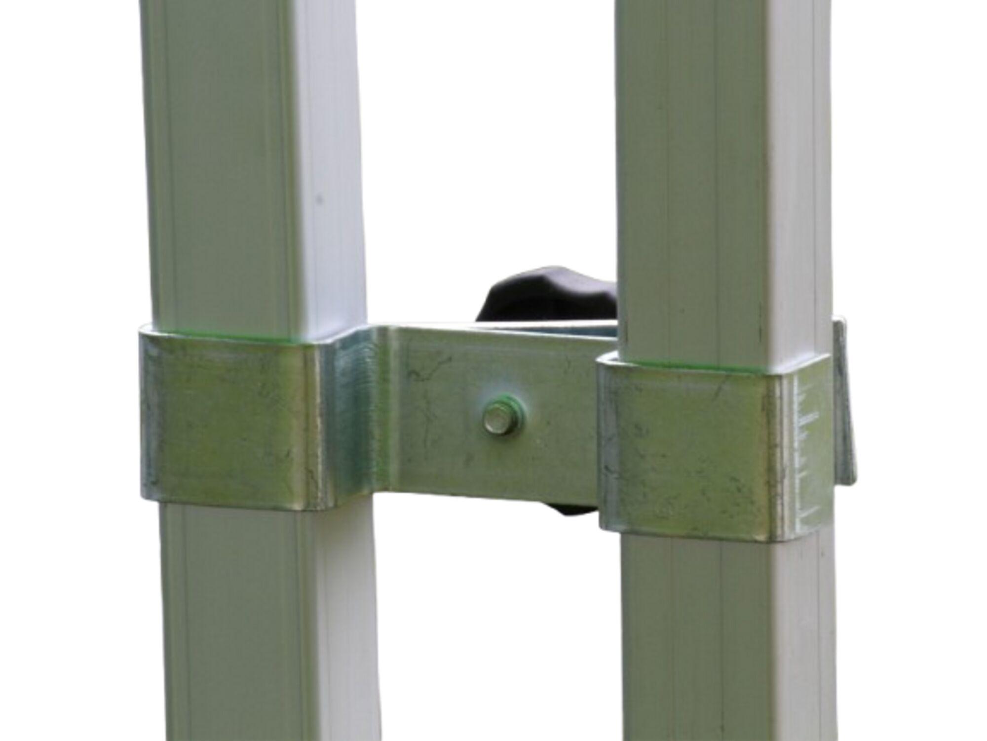 Raccord entre deux structures aluminum tonnelle pliante