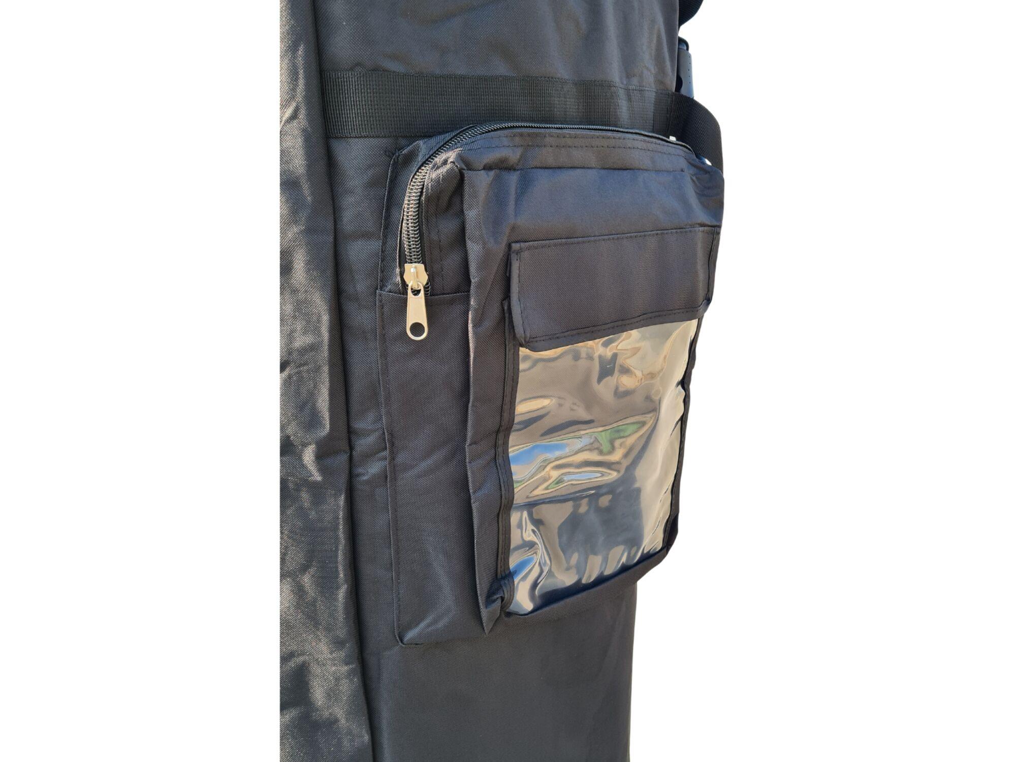 folding tent protection cover detail