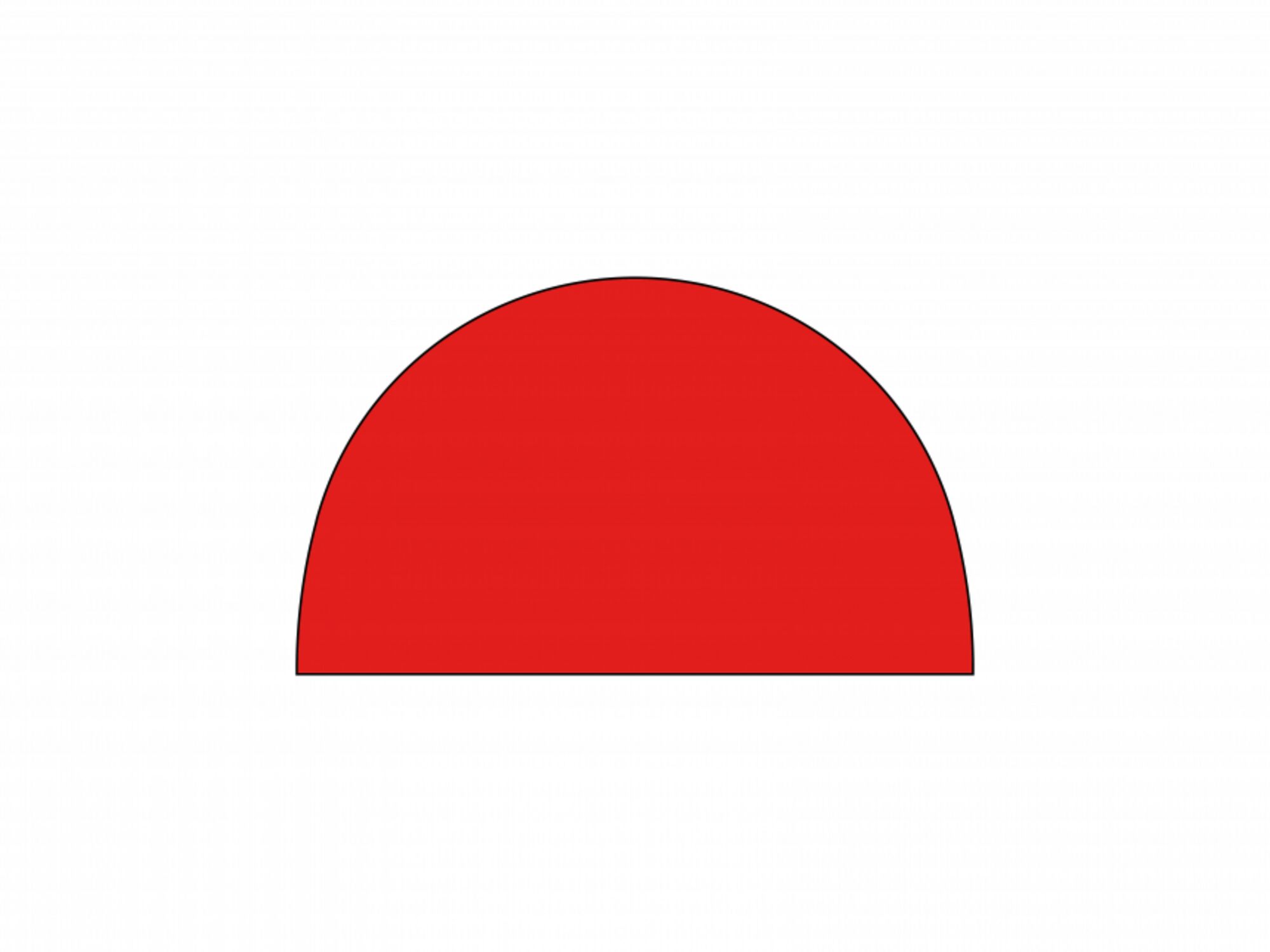 Tente gonflable Globe Paroi fermé - 5m Rouge