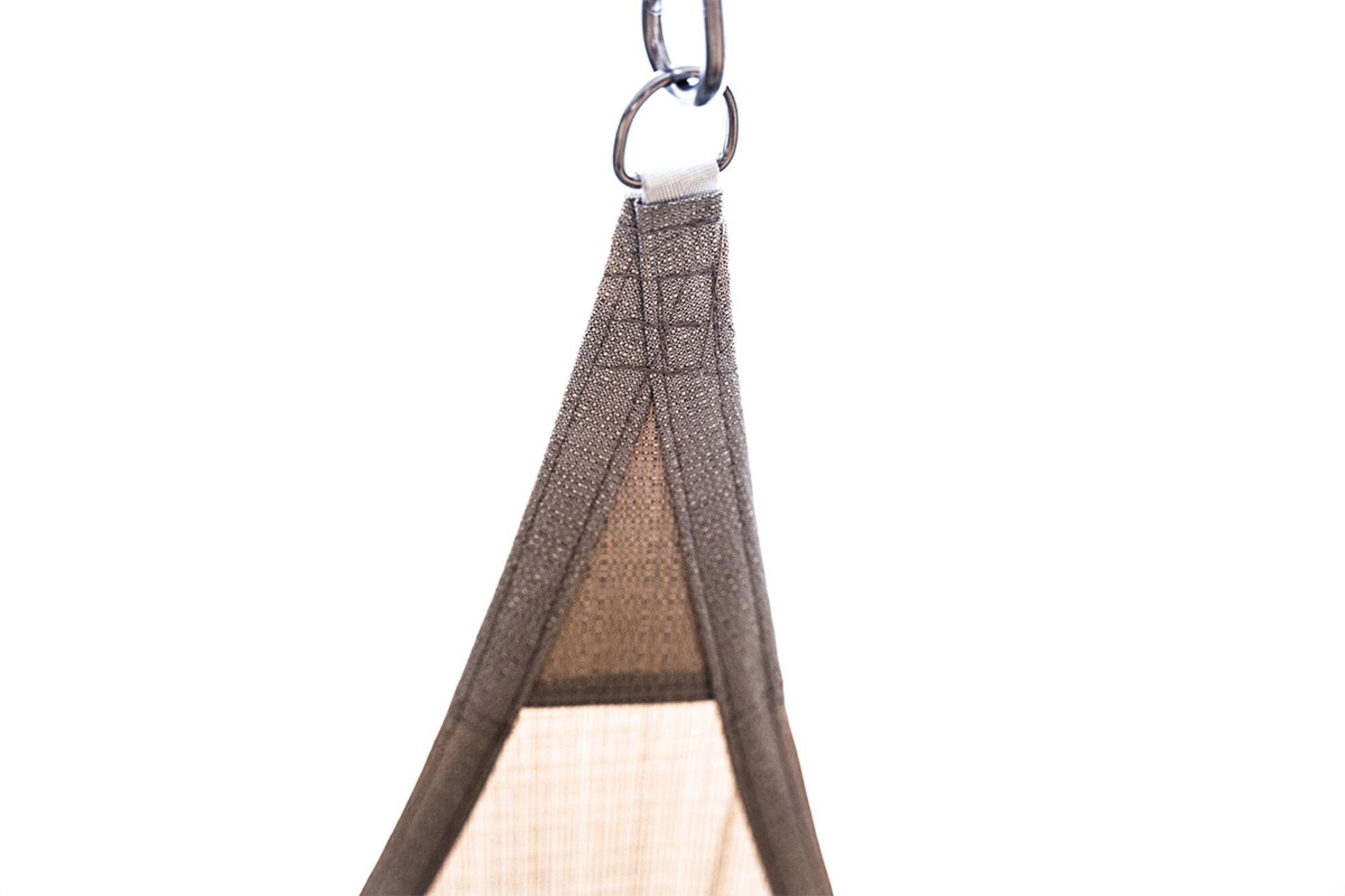 Shade sail - triangle - 3 x 3 x 3 m dark grey