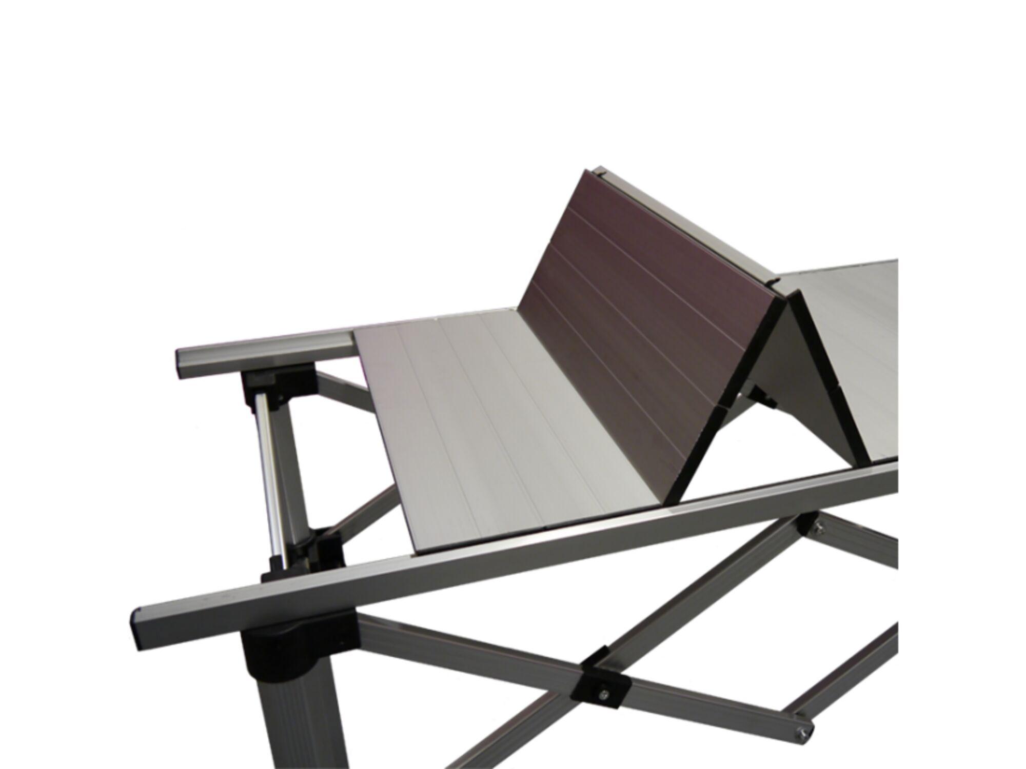 Aluminium folding table - 3 x 0,55 m