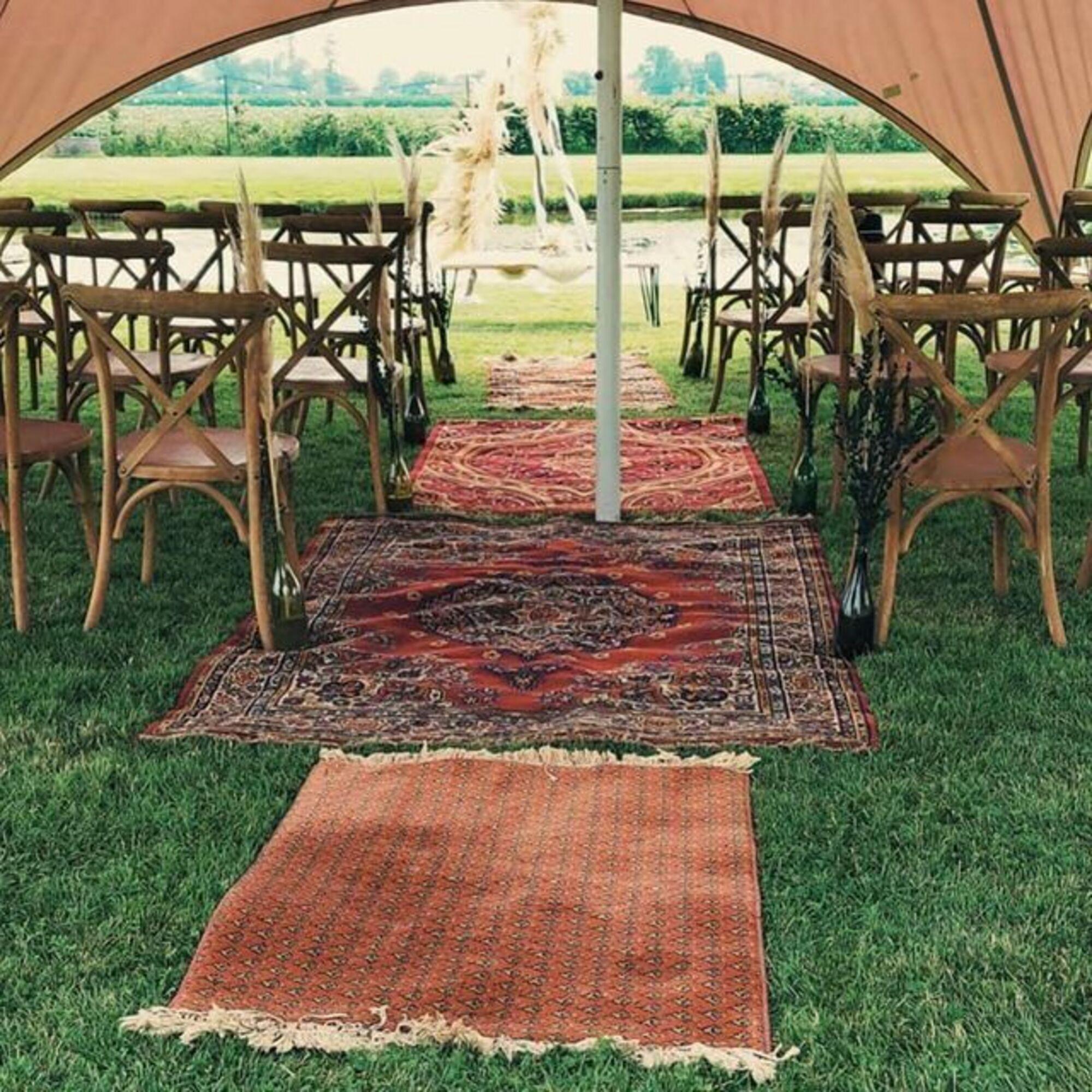 Stertent StellarLite - set 14 m - polyester Wit