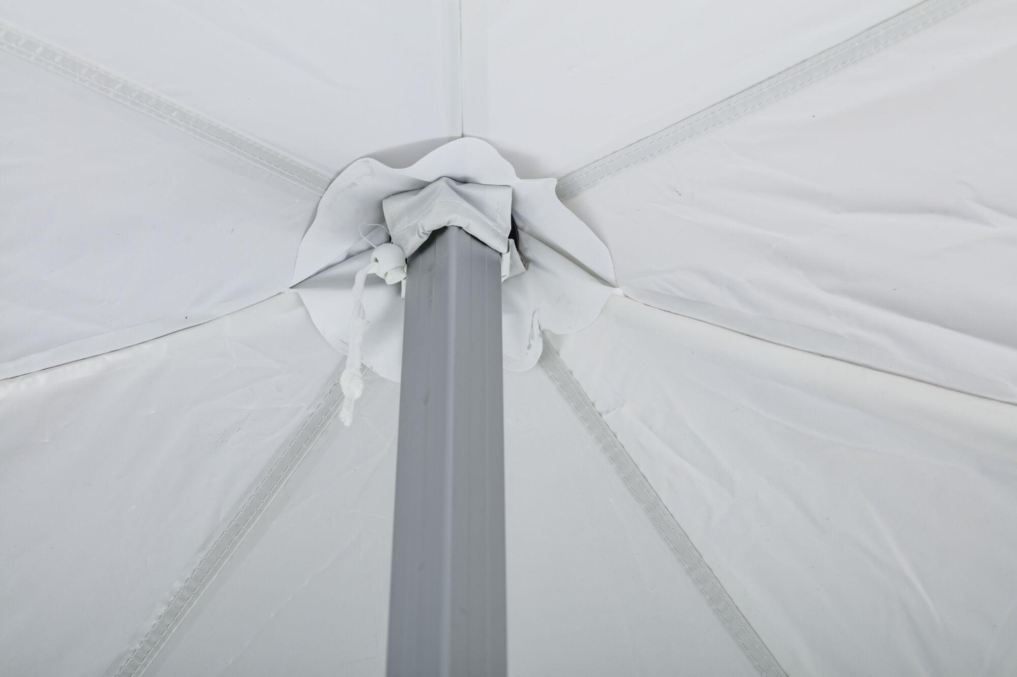 Folding tent AluForce frame detail