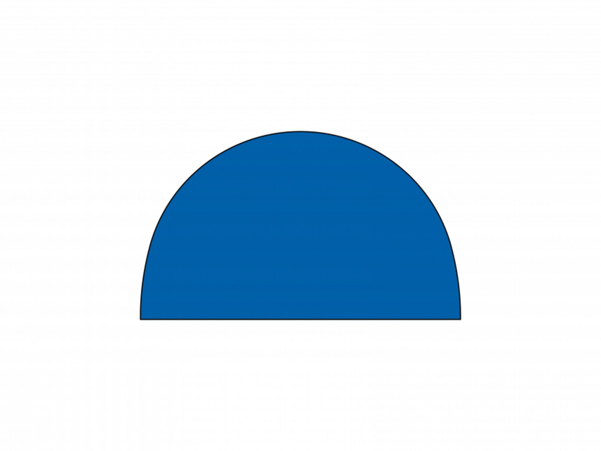 Tente gonflable Globe Paroi fermé - 5m Bleu