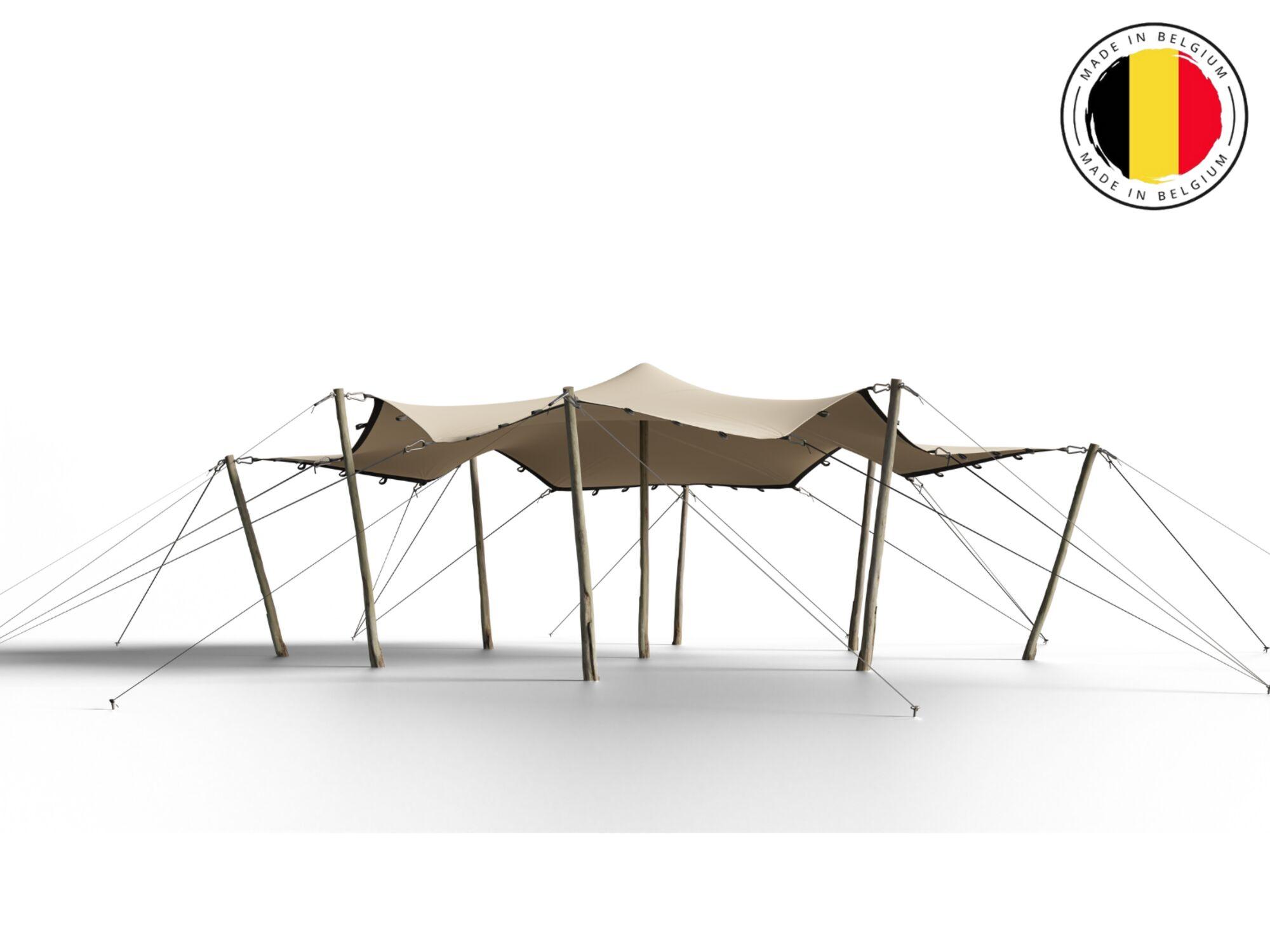 Stretch tent 6,5 x 6,5 no background