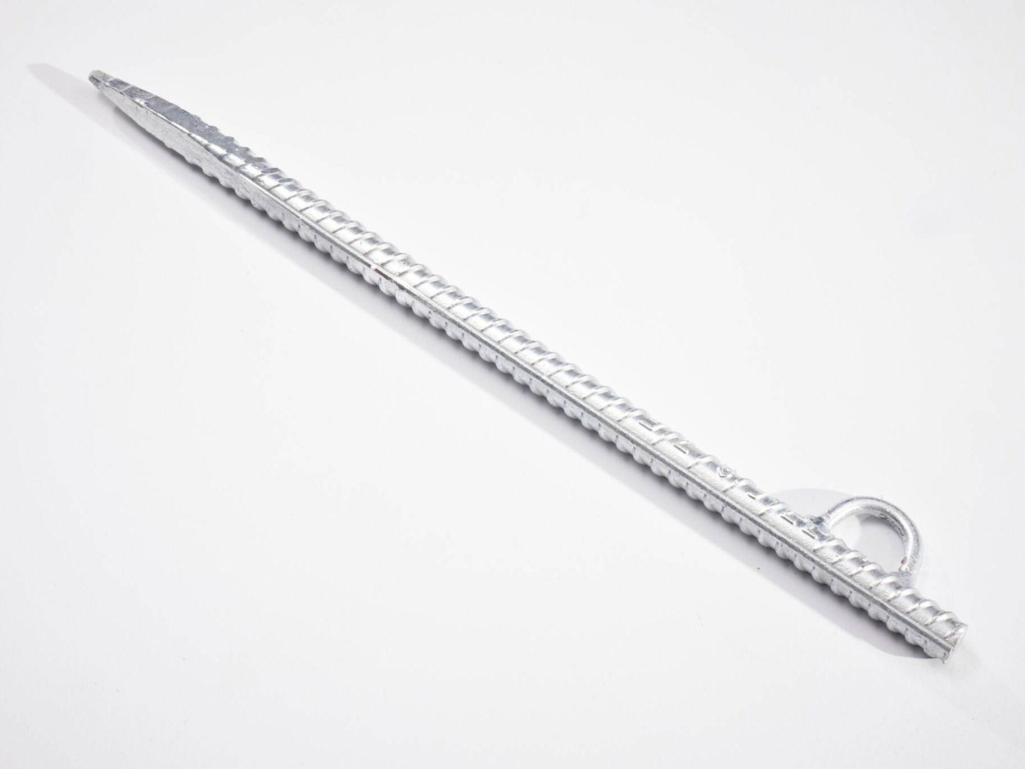 Haring met lus - Gegalvaniseerd - 55cm - Ø 20mm