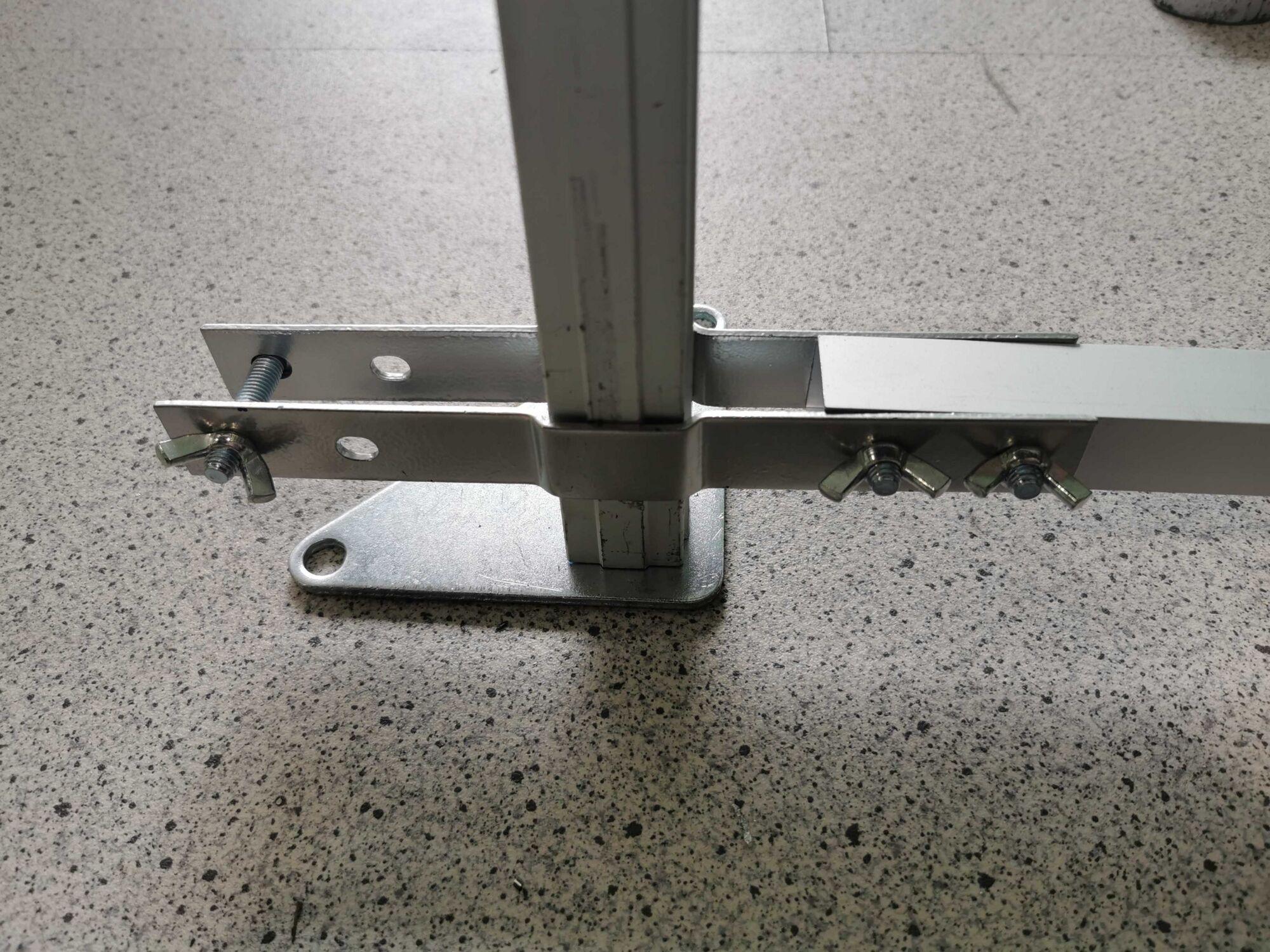 Groundframe for folding tent 3x3 m