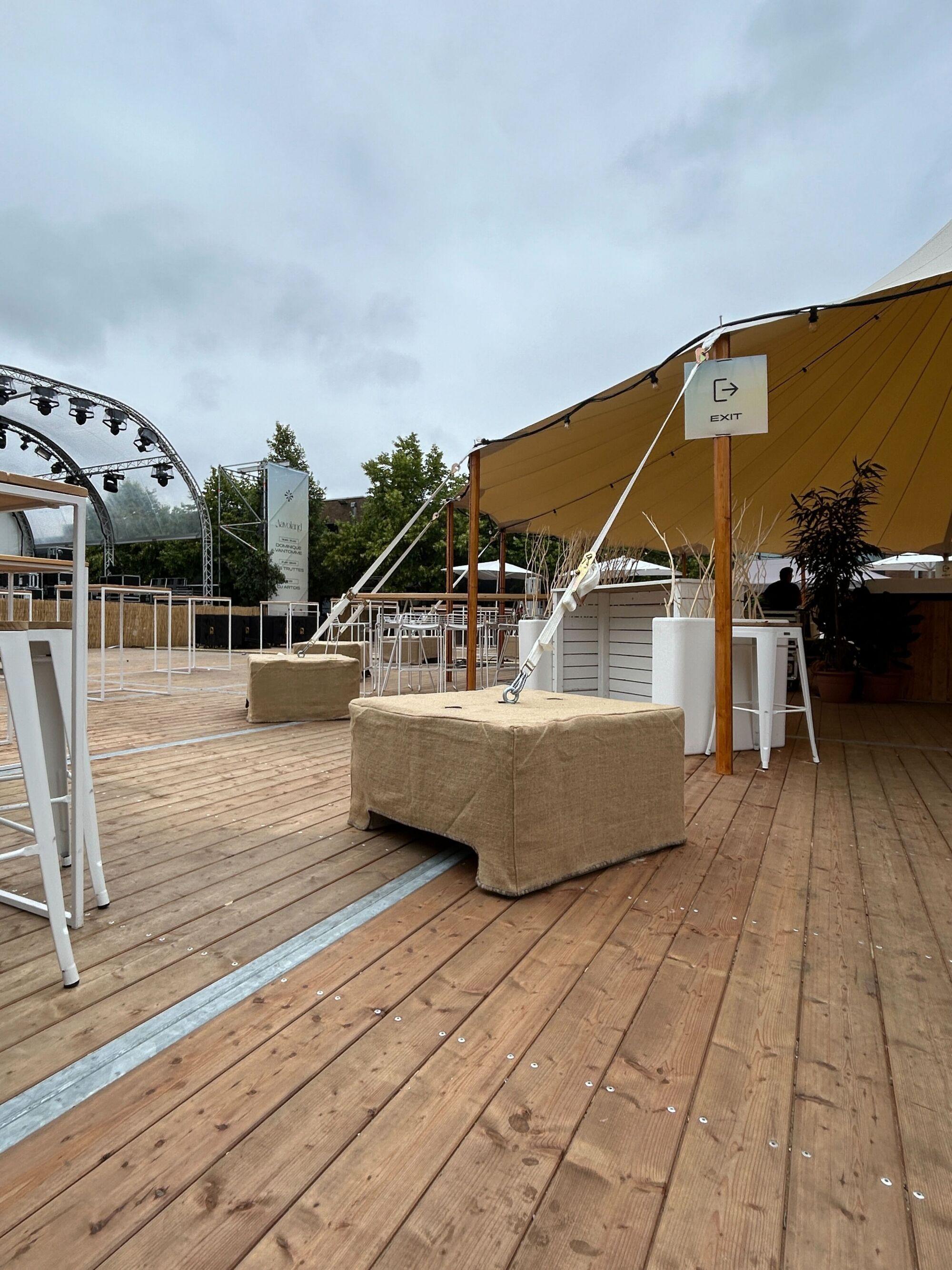 Hessian cover for concrete weight 650 kg