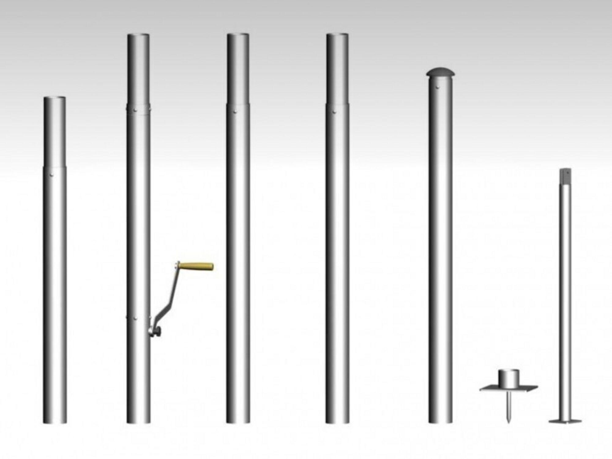 Tente étoile StellarLite - kit matériel - 6 m