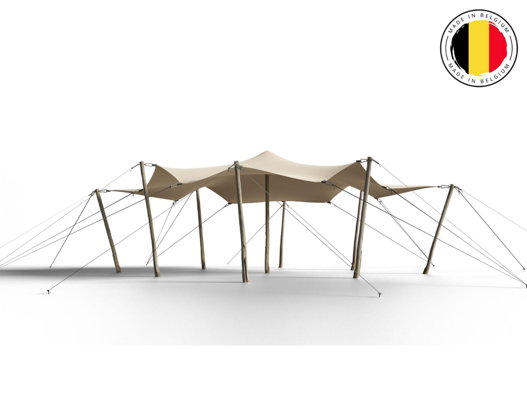 Stretch tent 6,5 x 6,5 no background