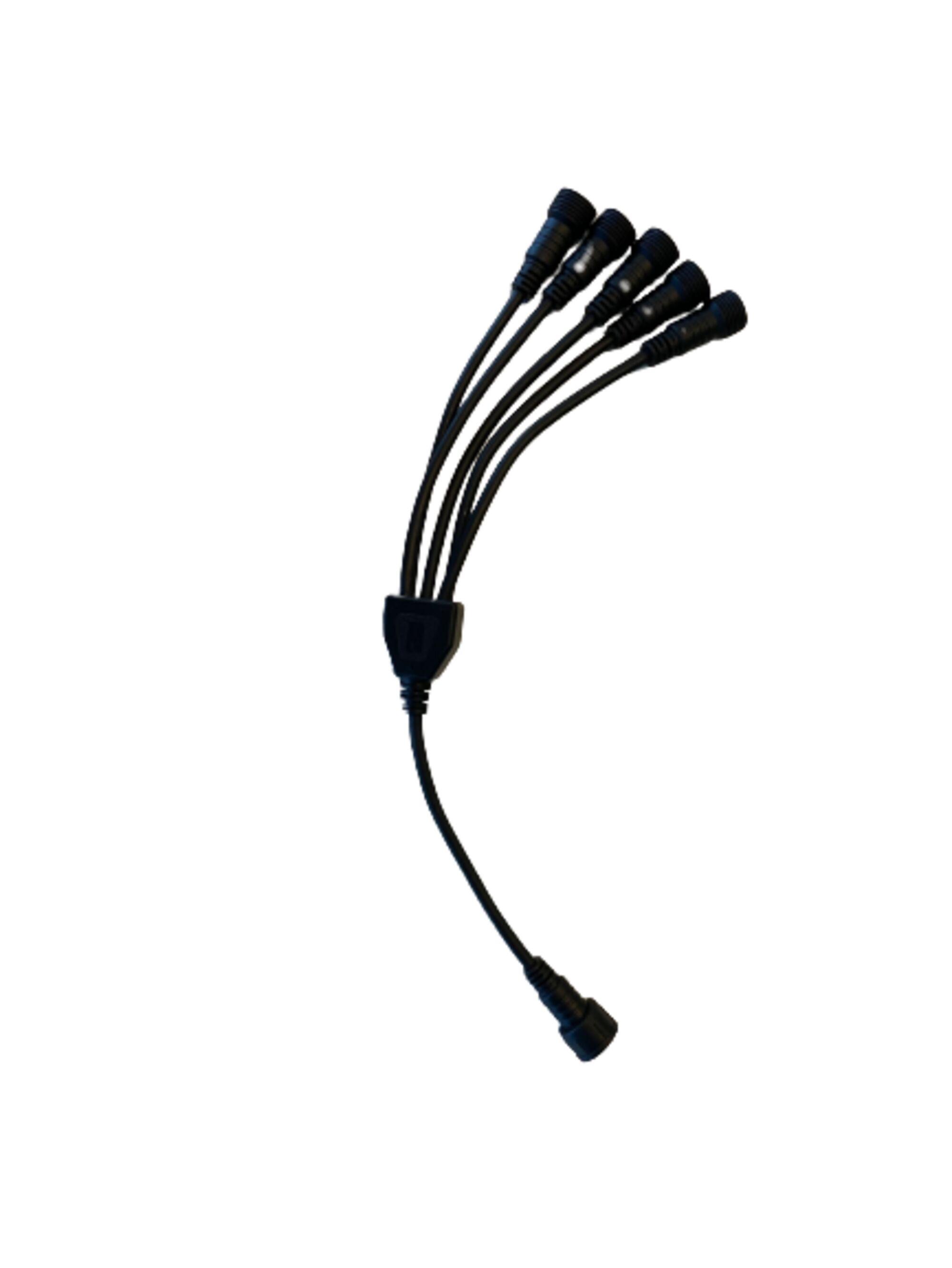 Séparateur pour 5 guirlandes lumineuses