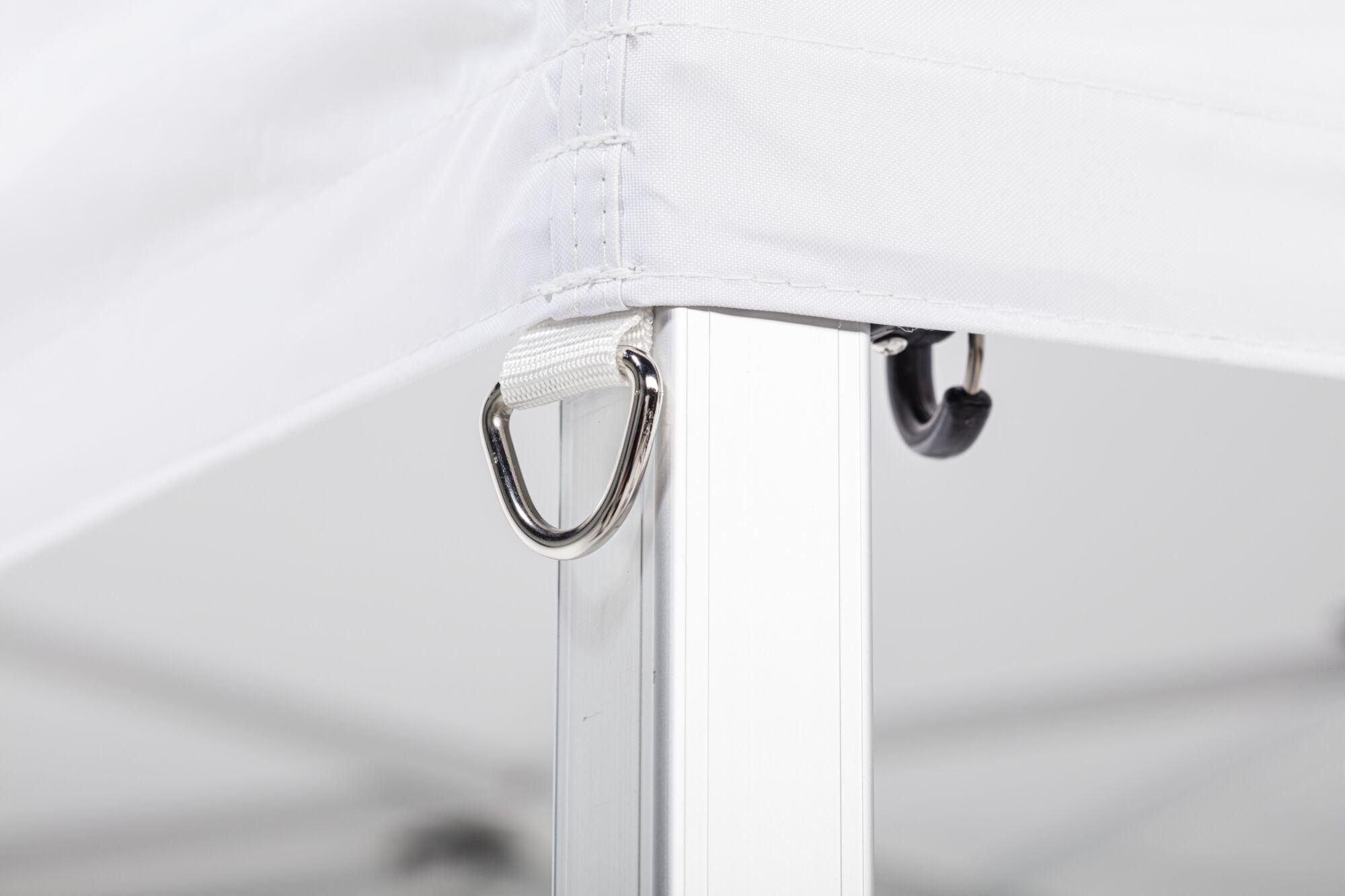 Folding tent AluForce frame detail
