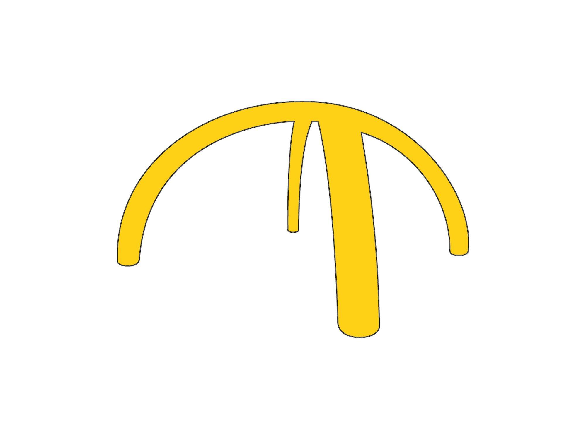 Inflatable tent Globe frame 4x4 Yellow (109C)