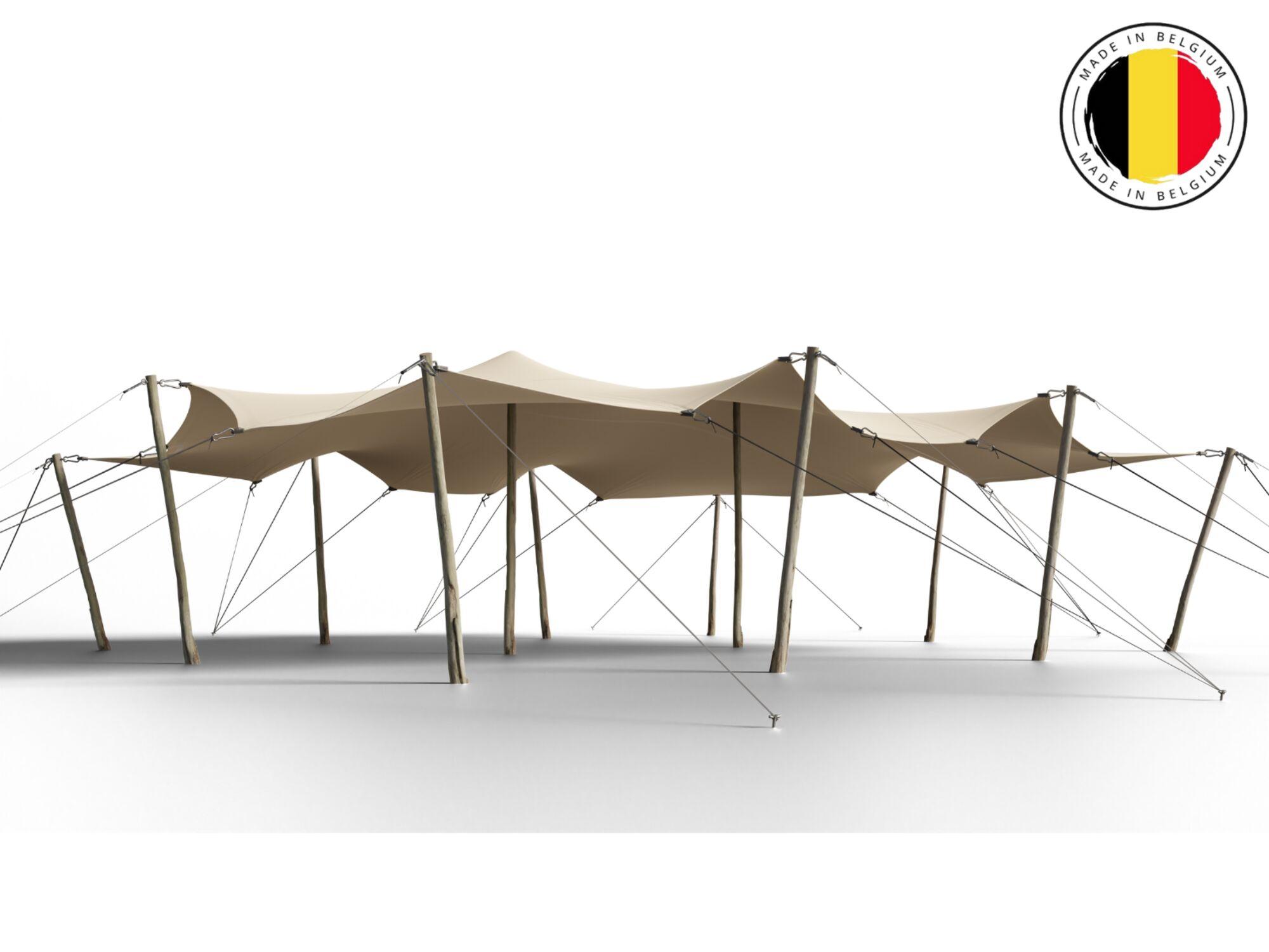 Stretch tent 8,5 x 12,5 no background