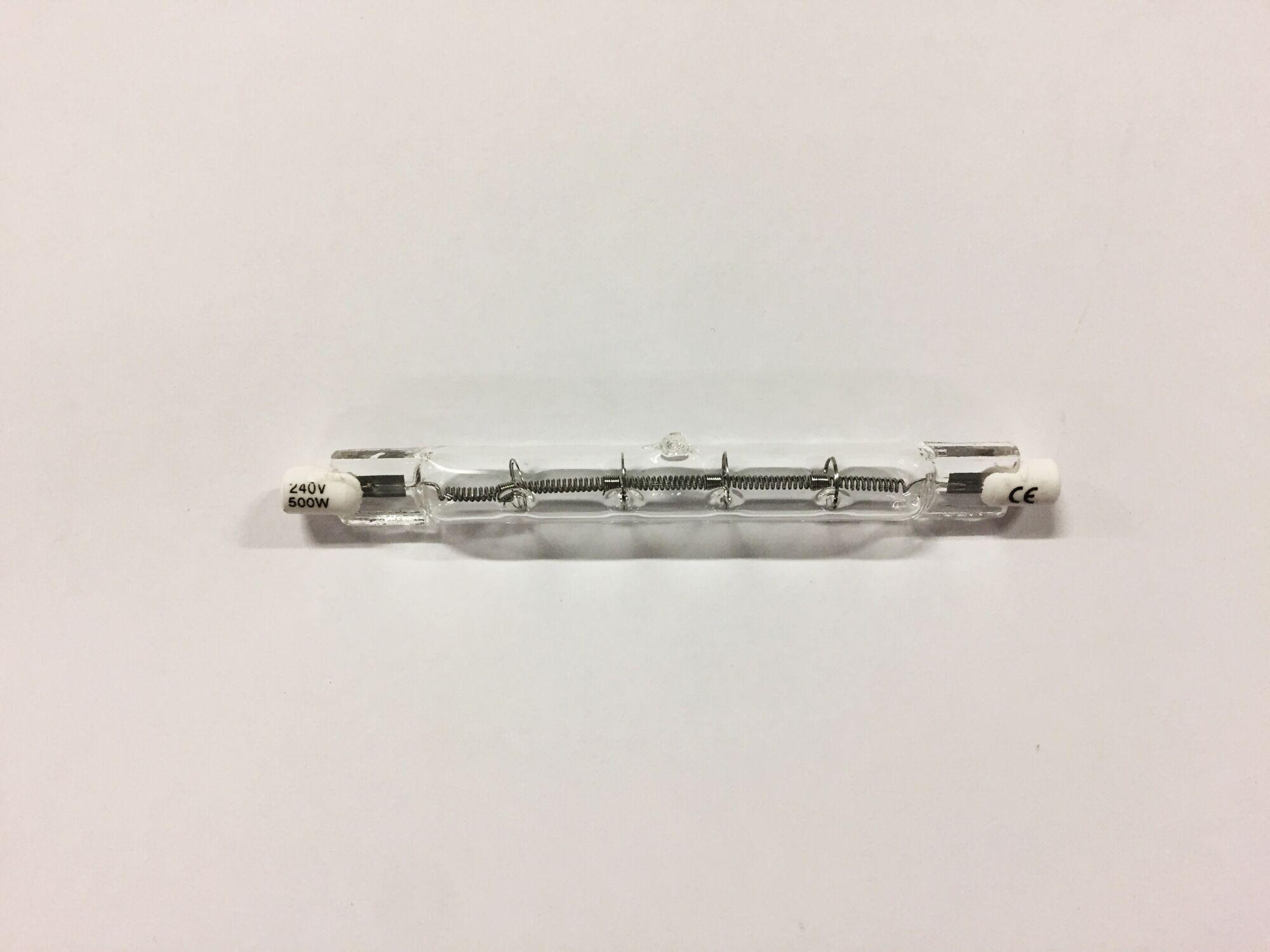 Spare lamp heiting 500 W for lightset/heatingset