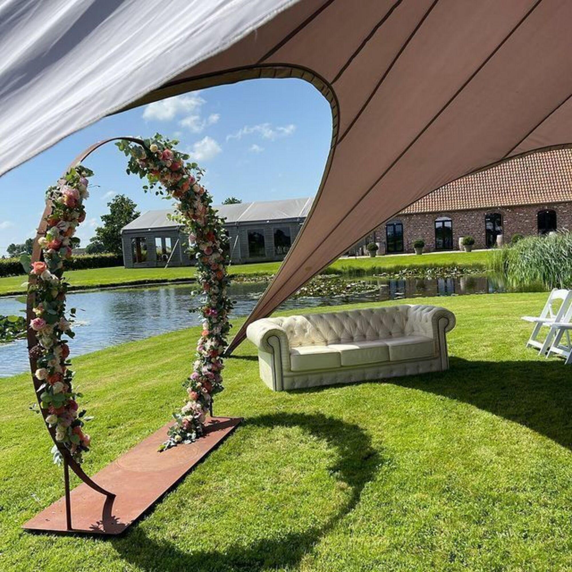 Stertent StellarLite - set 14 m - polyester Wit