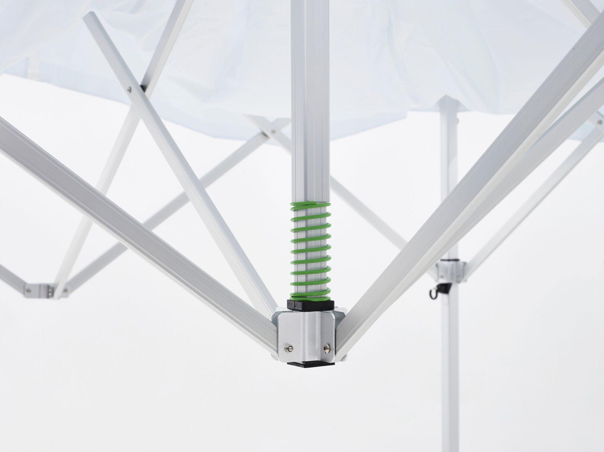 Folding tent AluForce frame detail