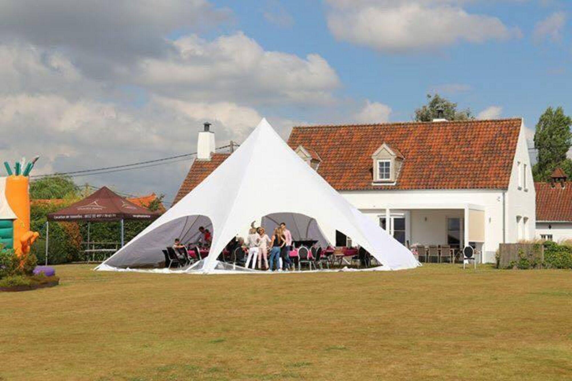 Stertent StellarLite - set 14 m - polyester Wit