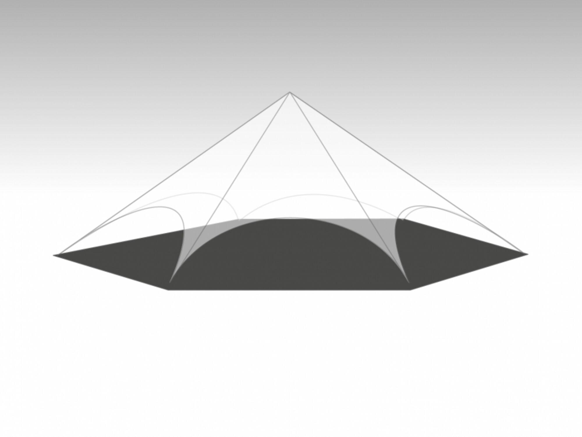 Stertent StellarLite grondzeil - 14m diameter