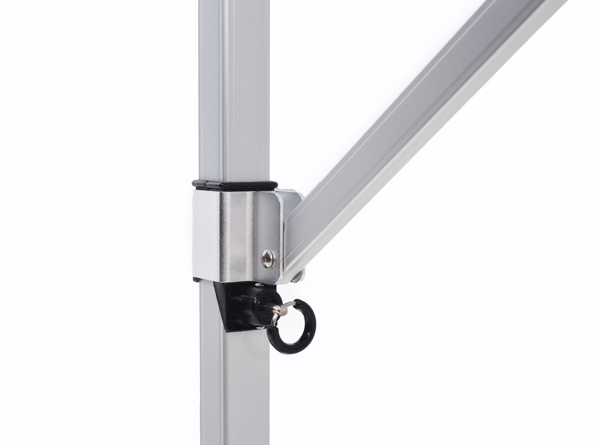 Folding tent AluForce frame detail