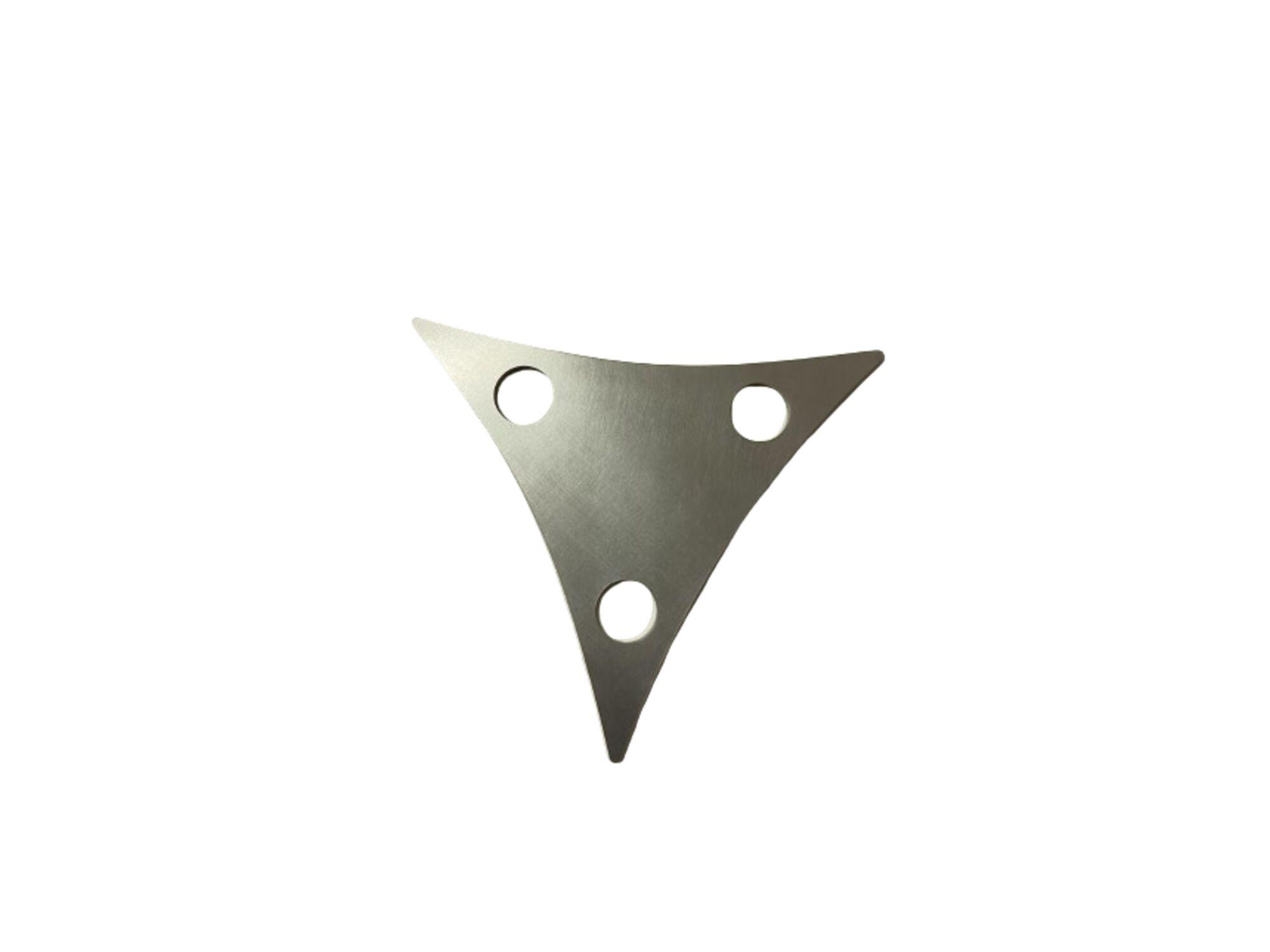 Plate for triple anchoring