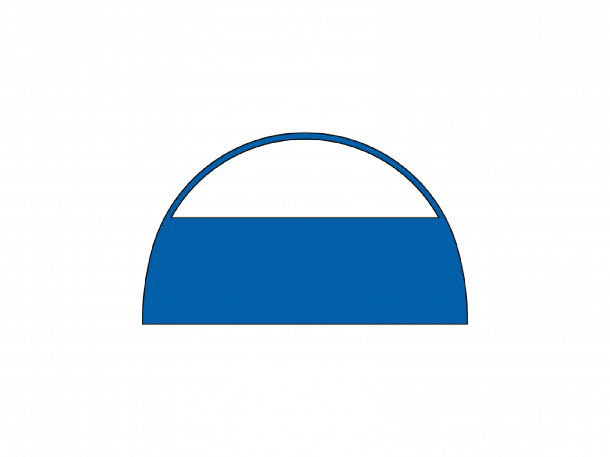 Tente gonflable Globe Paroi fenêtre - 5m Bleu