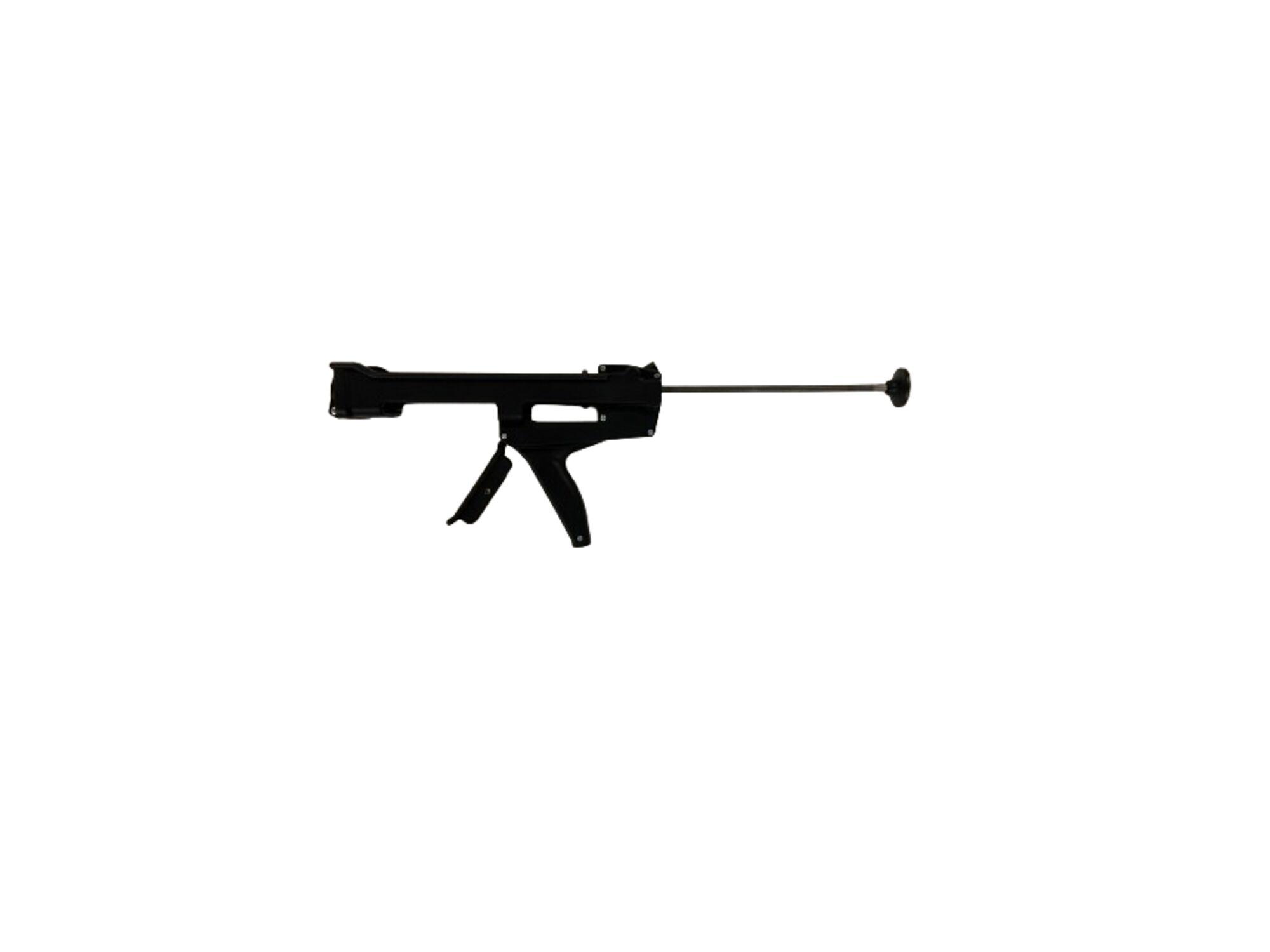 Injection pistol for chemical anchoring