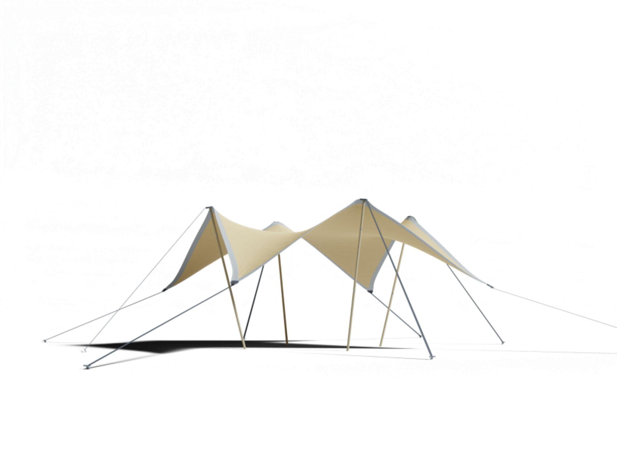 easyflex stretch tent sand no background