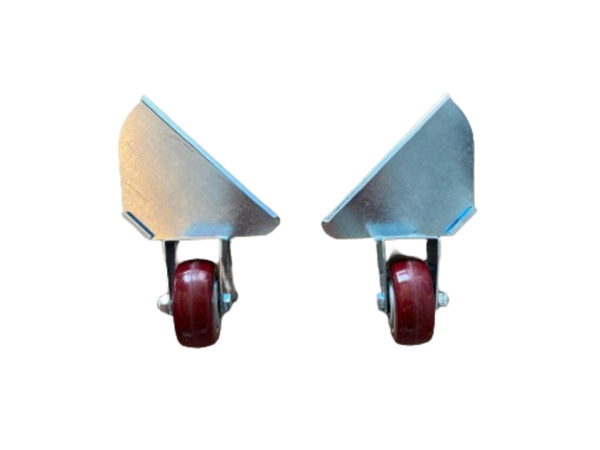 Wheel kit (2 wheels) for folding tent