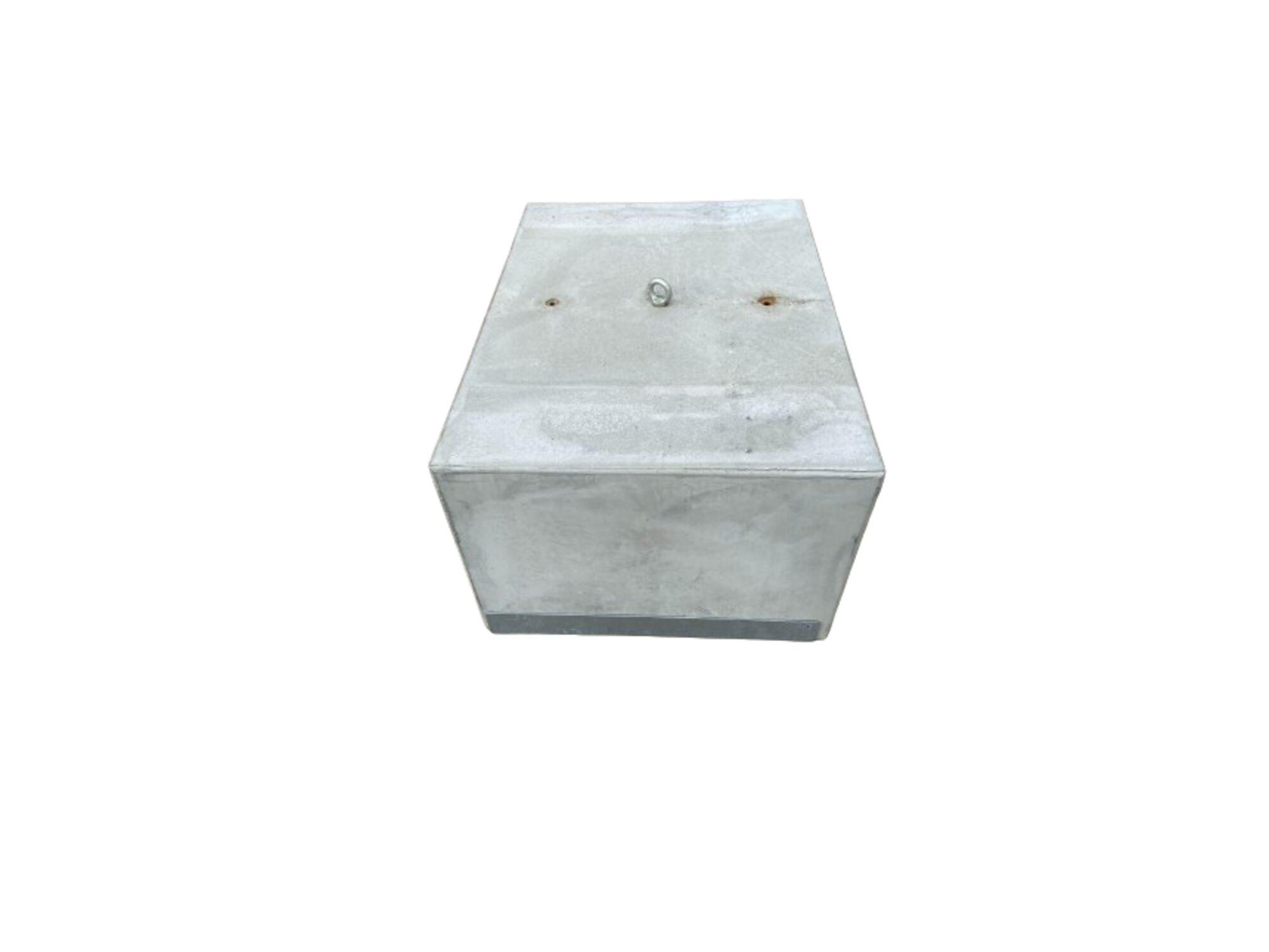Star tent - steel plate for concrete block - 650 and 1000 kg