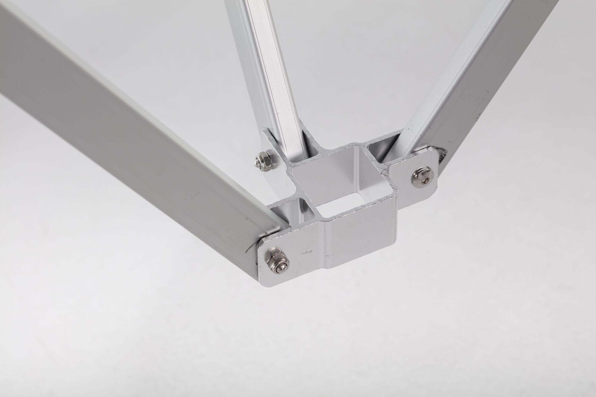 Folding tent AluForce frame detail