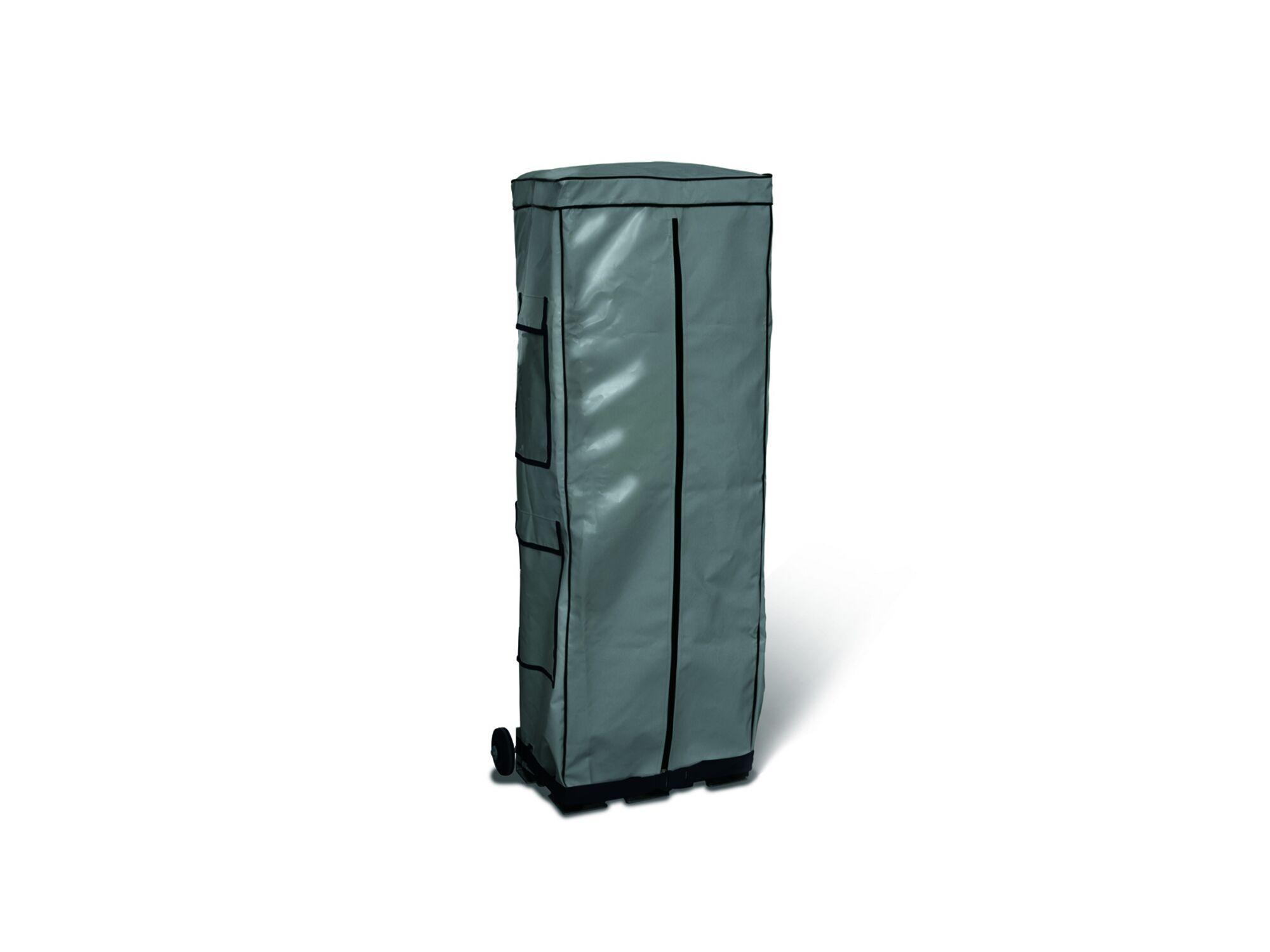 Tente pliante Sac de transport avec roulettes - Structure alu - PVC toit - 4 x 6 m