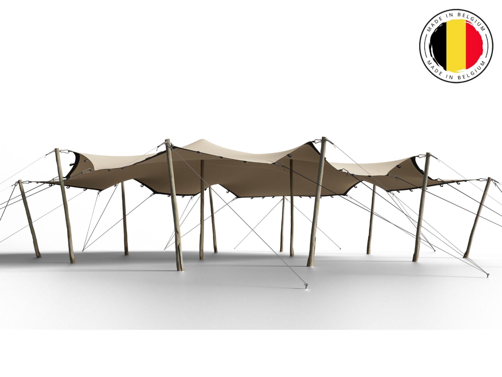 Stretch tent 8,5 x 10 no background